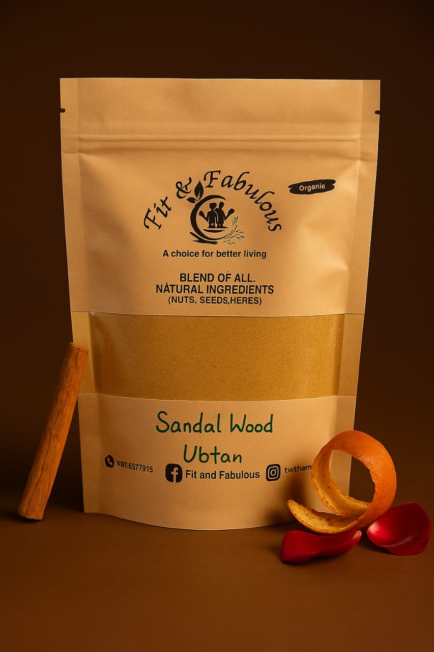 Fit with Ammara Sandal Ubtan Herbal Glow Face & Body Pack