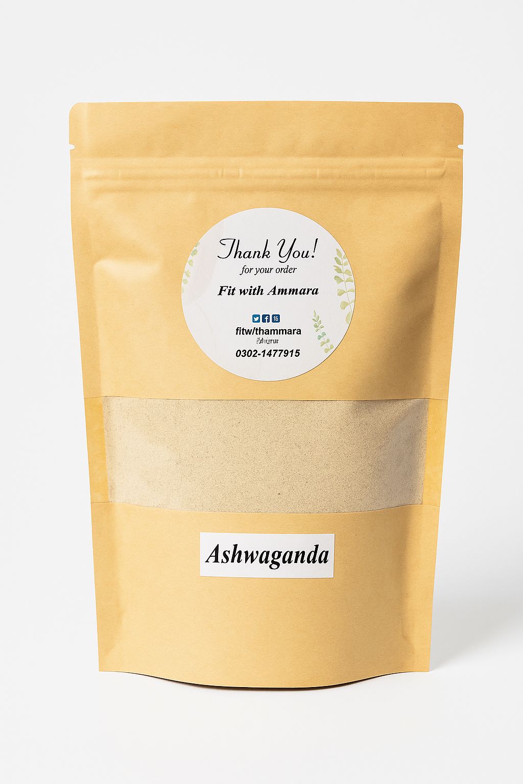 Fit with Ammara Premium Ashwagandha Capsules