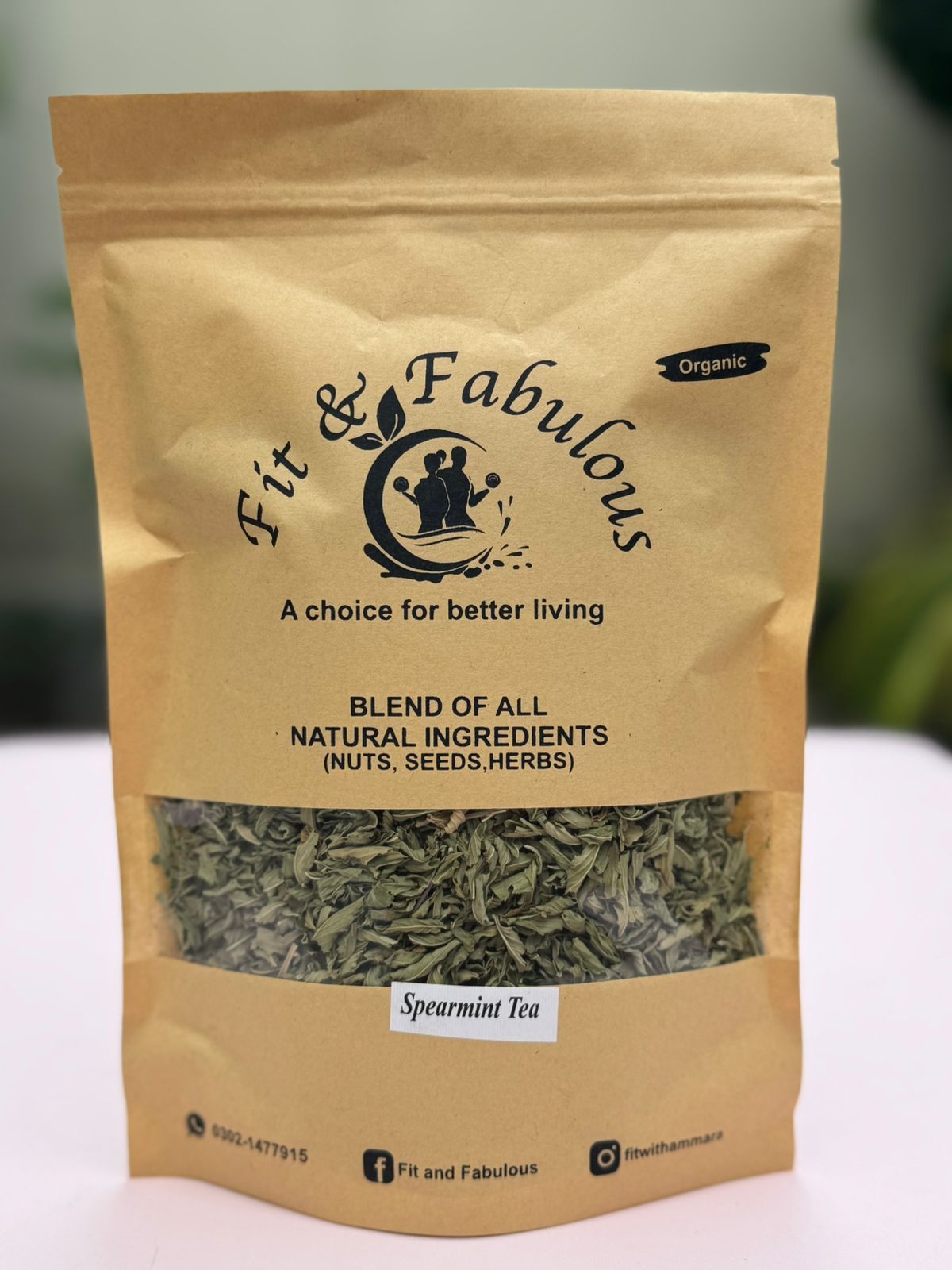 Fit with Ammara Spearmint Herbal Tea