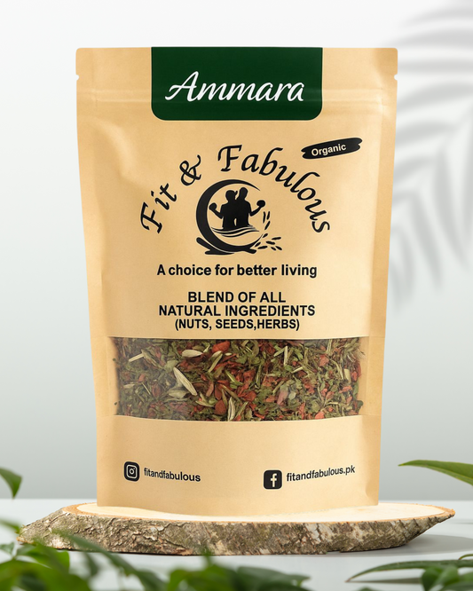 Fit with Ammara Premium Herbal Kehwa Mix Natural Detox & Immunity Booster