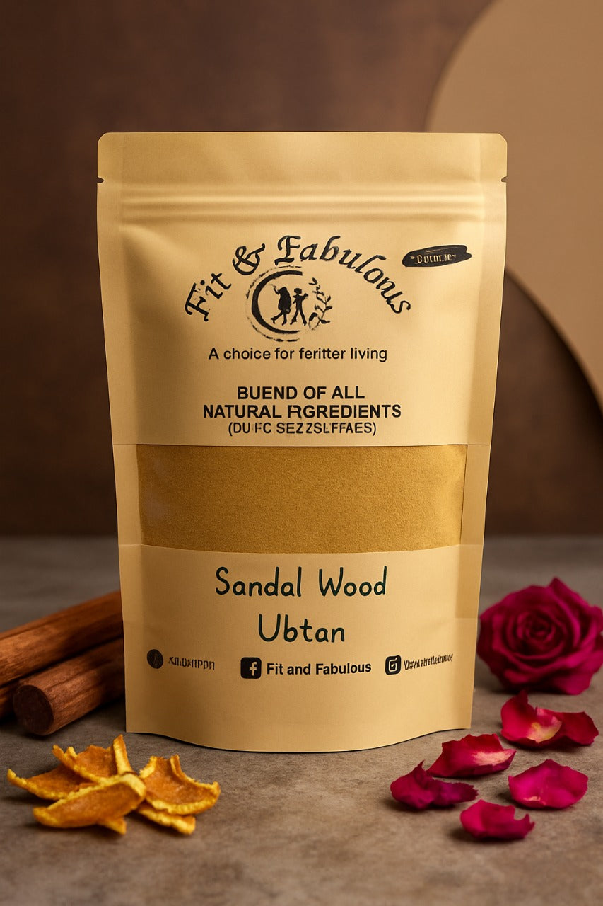 Fit with Ammara Sandal Ubtan Herbal Glow Face & Body Pack